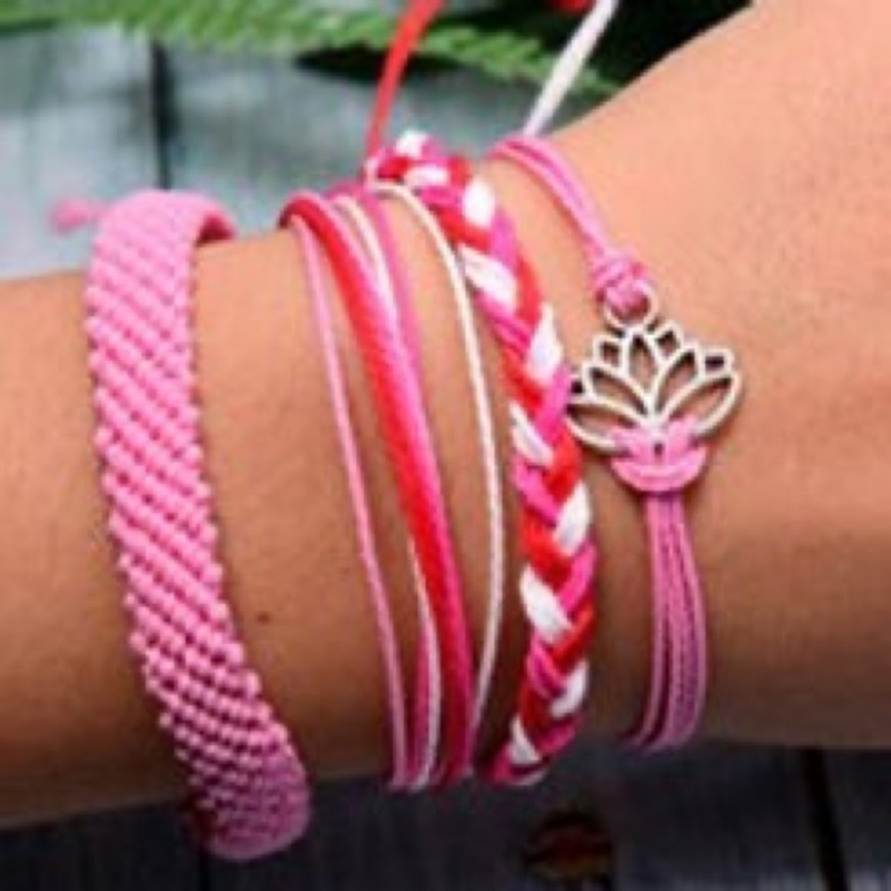 Lotus Bracelet Set